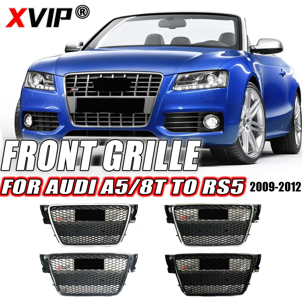 XVIP RS5 Style Honeycomb Silver And Black Front Bumper Grille Fit For Audi A5 S5 8T 2009-2012 High Quality ABS Upper Grille
XVIP RS5 Style Honeycomb Silver And Black Front Bumper Grille Fit For Audi A5 S5 8T 2009-2012 High Quality ABS Upper Grille
