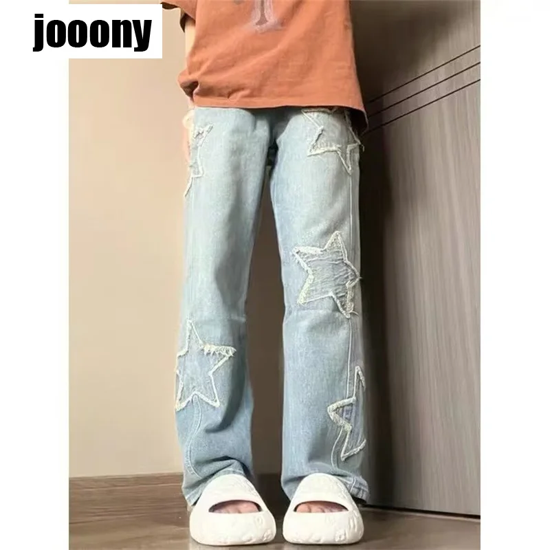 Y2K Aesthetics Streetwear Star Aesthetic Straight Trousers Wide Leg Jeans Grunge Denim Pants Women Clothes Vintage Men Korean
Y2K Aesthetics Streetwear Star Aesthetic Straight Trousers Wide Leg Jeans Grunge Denim Pants Women Clothes Vintage Men Korean