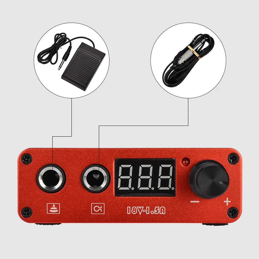 Power Voltage Regulator Tattooing Machine Us Plug Digital Display Aluminum Alloy Shell Stable Performance USB Power Regulator
Power Voltage Regulator Tattooing Machine Us Plug Digital Display Aluminum Alloy Shell Stable Performance USB Power Regulator