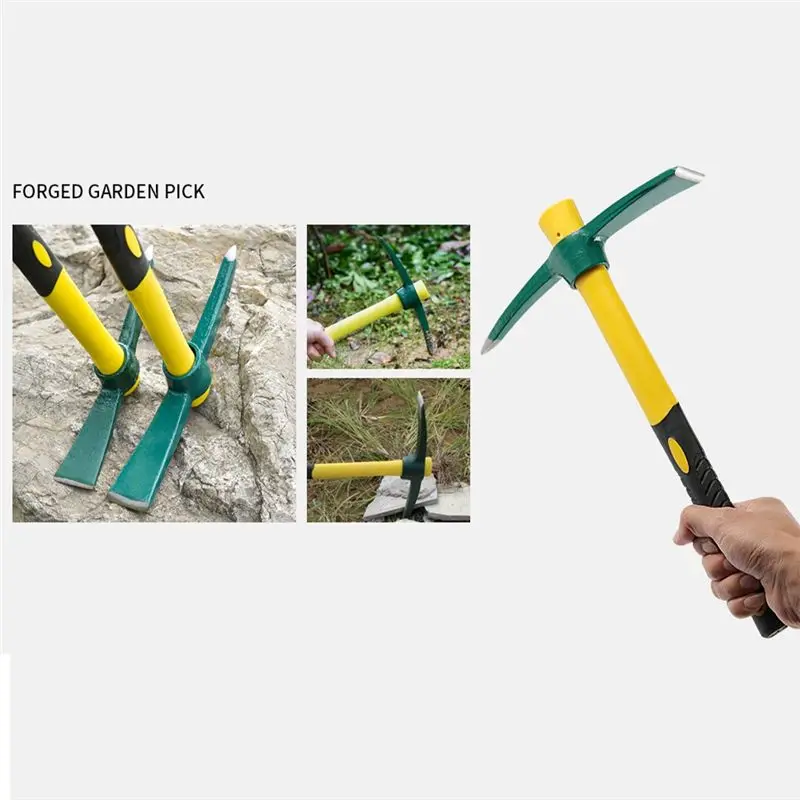 Super Hot Sale Brand 45CM Big Pick Manganese Steel Hoe with Glass Fiber Handle for Camping
Super Hot Sale Brand 45CM Big Pick Manganese Steel Hoe with Glass Fiber Handle for Camping