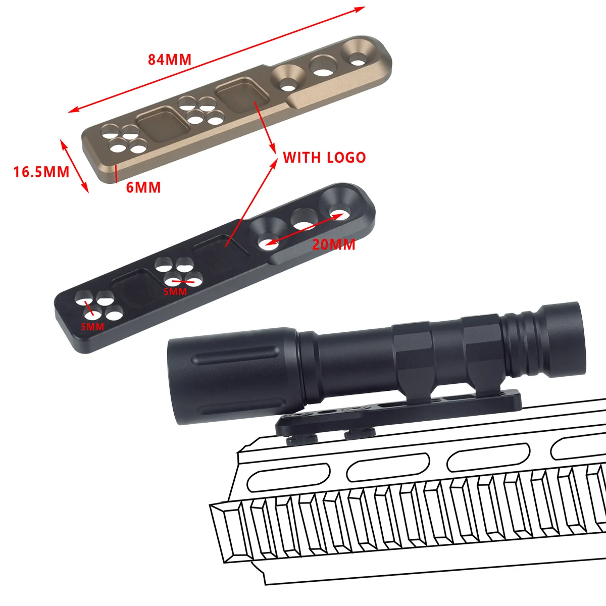 Тактический MOD PLH V2 1300LM MLOK Система крепления давления Дистанционный переключатель Металлический разведчик Оружие Свет Пикатинни Рейка Охота Страйкбол
Тактический MOD PLH V2 1300LM MLOK Система крепления давления Дистанционный переключатель Металлический разведчик Оружие Свет Пикатинни Рейка Охота Страйкбол