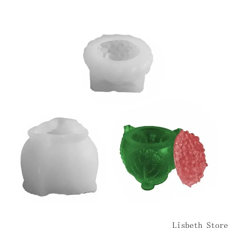 124A 1 Set Leaf Container Box with Lid Silicone Mold For DIY Concrete Cement Casting And Decorative Jewelry Trays
124A 1 Set Leaf Container Box with Lid Silicone Mold For DIY Concrete Cement Casting And Decorative Jewelry Trays