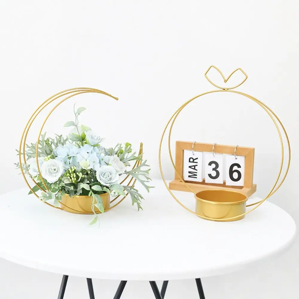 New Gold Flowers Basket Home Decoration Desktop Ornament Succulent Bonsai Holder Strong Load Bearing Metal Flower Stand
New Gold Flowers Basket Home Decoration Desktop Ornament Succulent Bonsai Holder Strong Load Bearing Metal Flower Stand