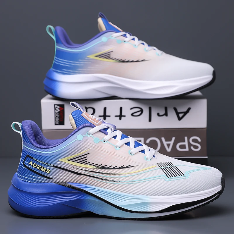 Running Shoes Men 2025 Summer New Mesh Breathable Wear-resistant Sneakers Shock-absorbing Lace-up Casual Sports Shoes for Man
Running Shoes Men 2025 Summer New Mesh Breathable Wear-resistant Sneakers Shock-absorbing Lace-up Casual Sports Shoes for Man