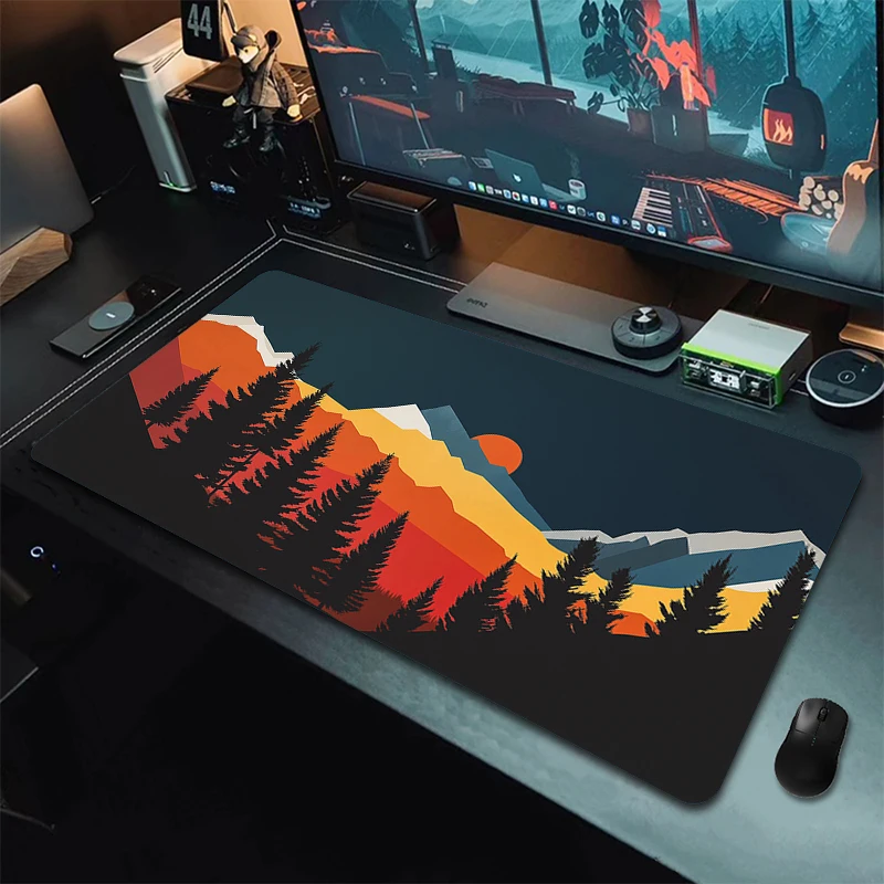 Large Gaming Mouse Pad Gamer Game Locking Edge Mouse Mat Forest Firewatch Computer Rubber Desk Mat Laptop Non-Slip Mousepad
Large Gaming Mouse Pad Gamer Game Locking Edge Mouse Mat Forest Firewatch Computer Rubber Desk Mat Laptop Non-Slip Mousepad