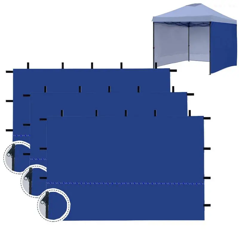 Canopy Tent Sidewall Waterproof Oxford Cloth Gazebo Tent Outdoor Folding Sidewall Tent Without Frame and Top Cover for BBQ
Canopy Tent Sidewall Waterproof Oxford Cloth Gazebo Tent Outdoor Folding Sidewall Tent Without Frame and Top Cover for BBQ