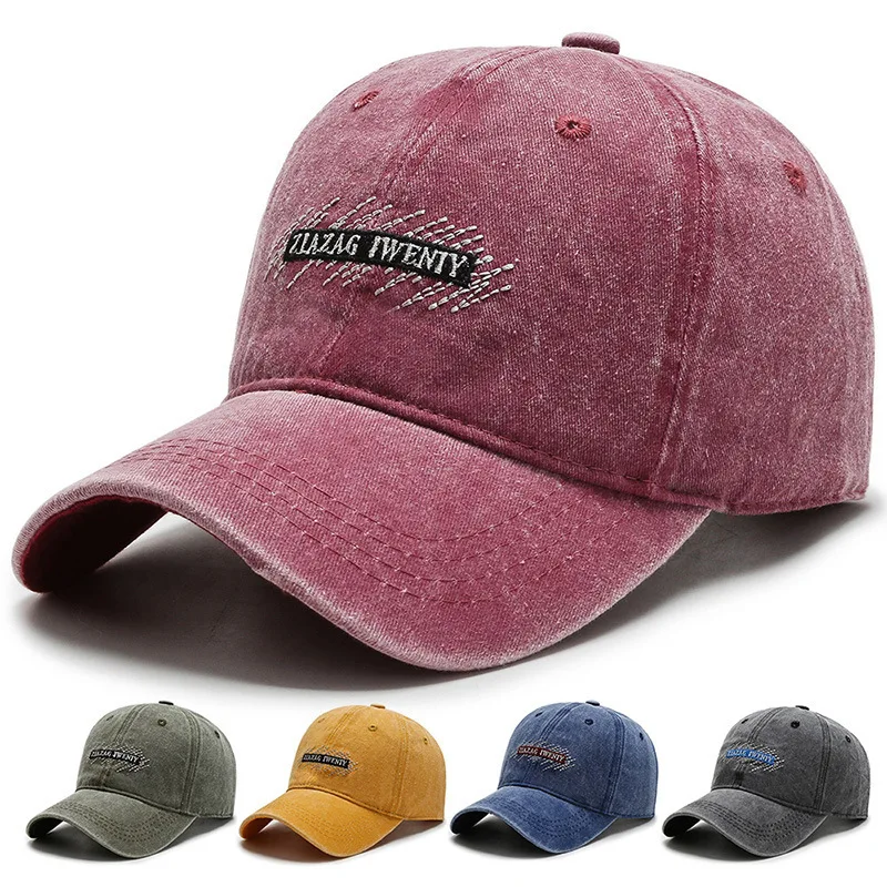 Women Street Style Wahed Vintage Denim Baeball Cap Spring Summer Korean Verion Caual Veratile Embroidered Dad Hat
Women Street Style Wahed Vintage Denim Baeball Cap Spring Summer Korean Verion Caual Veratile Embroidered Dad Hat