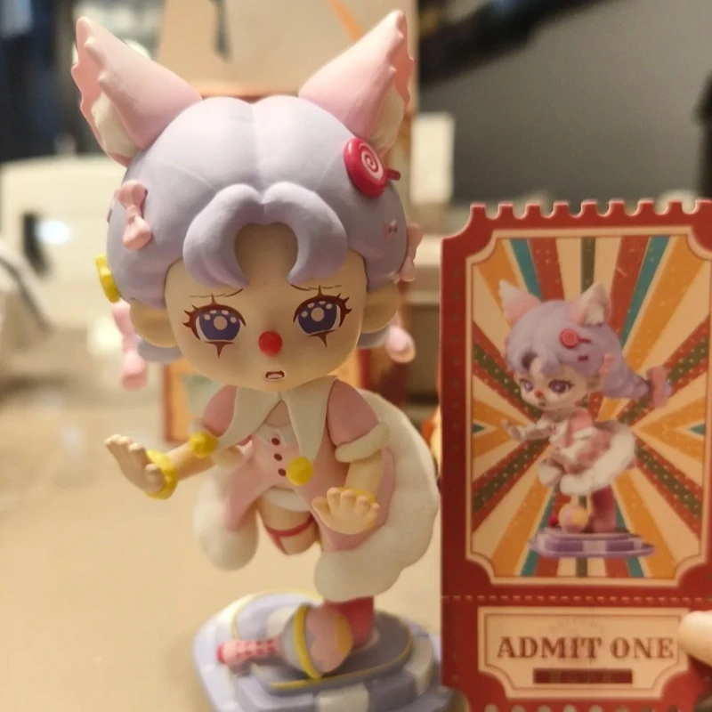 Miroo Circus Carnival Series слепая коробка маленькая фигурка лисы, модная игрушечная кукла, подарок на день рождения ручной работы
Miroo Circus Carnival Series слепая коробка маленькая фигурка лисы, модная игрушечная кукла, подарок на день рождения ручной работы
