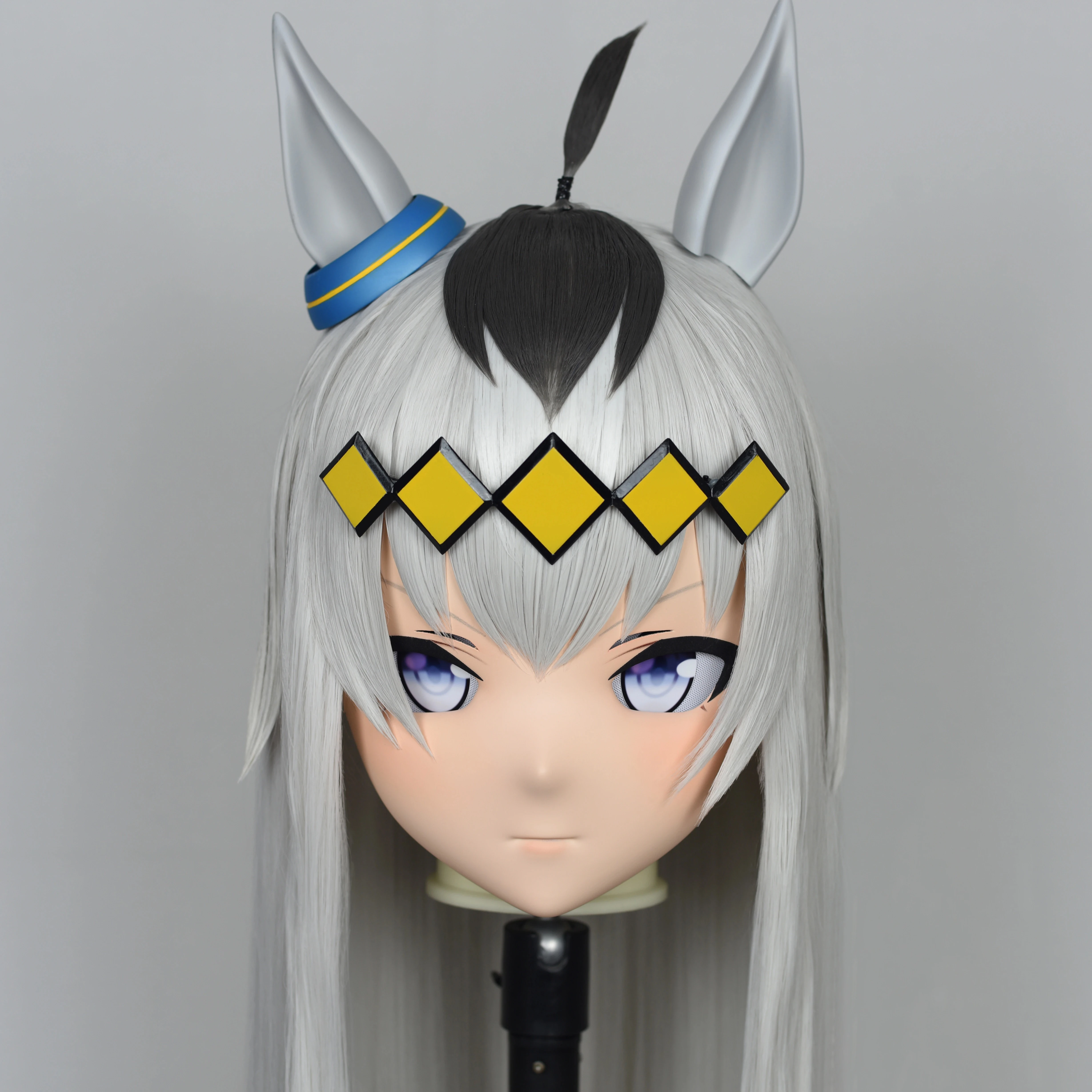 (MEO413) Customize Handmade Full Head Lockable Crossdress Male to Female Japanese Cartoon Anime Game Character Kigurumi Mask
(MEO413) Customize Handmade Full Head Lockable Crossdress Male to Female Japanese Cartoon Anime Game Character Kigurumi Mask