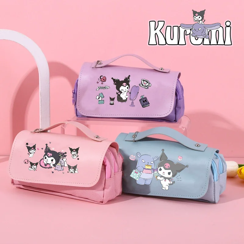 Kuromi милые пеналы для девочек мультфильм аниме графический принт канцелярские принадлежности портативный большой емкости обратно в школьные принадлежности подарок на вечеринку
Kuromi милые пеналы для девочек мультфильм аниме графический принт канцелярские принадлежности портативный большой емкости обратно в школьные принадлежности подарок на вечеринку