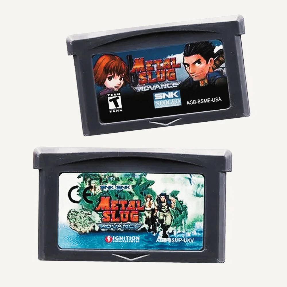 Metal Slug GBA Card 32-битный картридж для видеоигр Консольная карта для Metal Slug Advance для США, европейской версии
Metal Slug GBA Card 32-битный картридж для видеоигр Консольная карта для Metal Slug Advance для США, европейской версии
