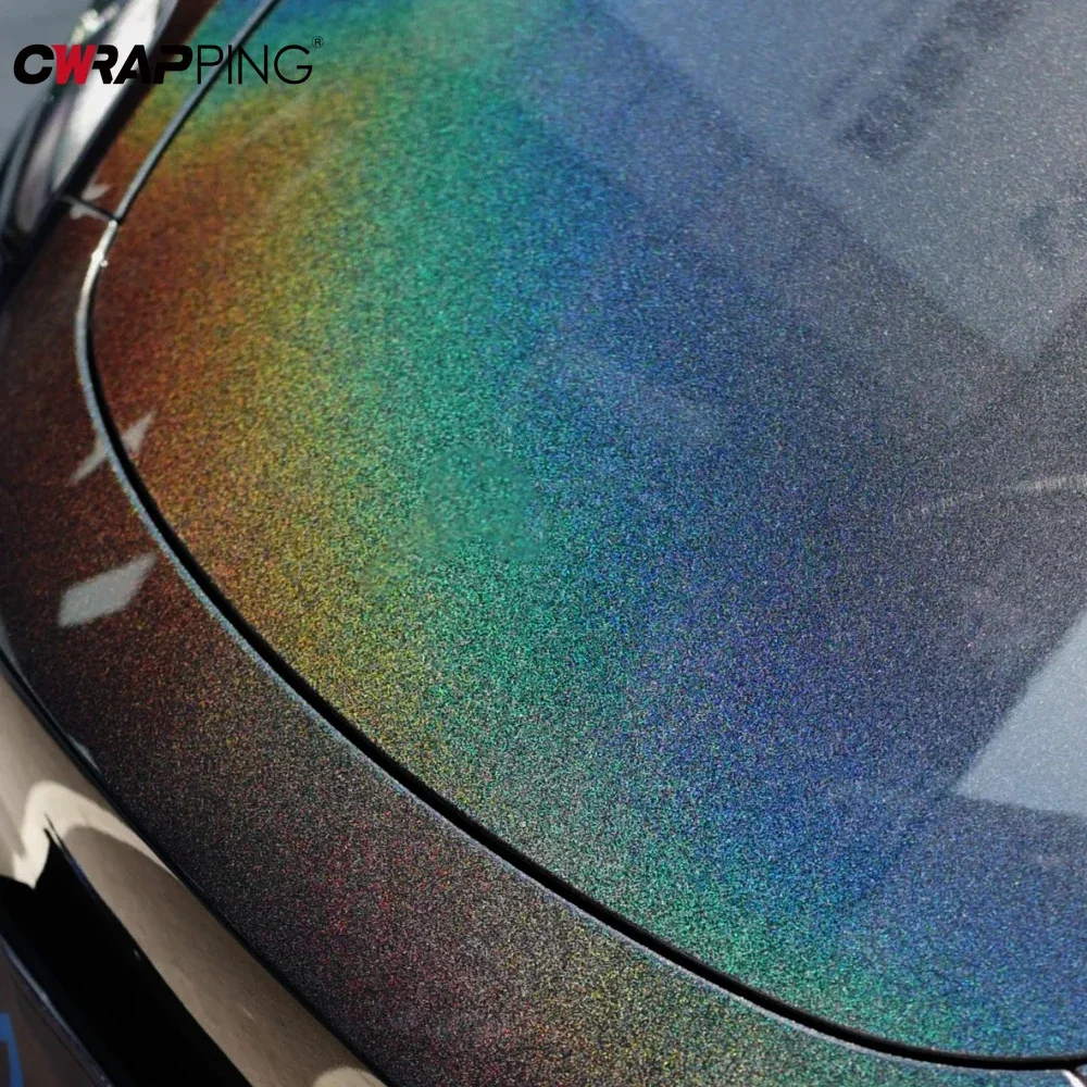 Holographic Rainbow Laser Vinyl Car Wrap Glossy Customization Film Decal Auto Interior Exterior Stickers for Car Accessories
Holographic Rainbow Laser Vinyl Car Wrap Glossy Customization Film Decal Auto Interior Exterior Stickers for Car Accessories
