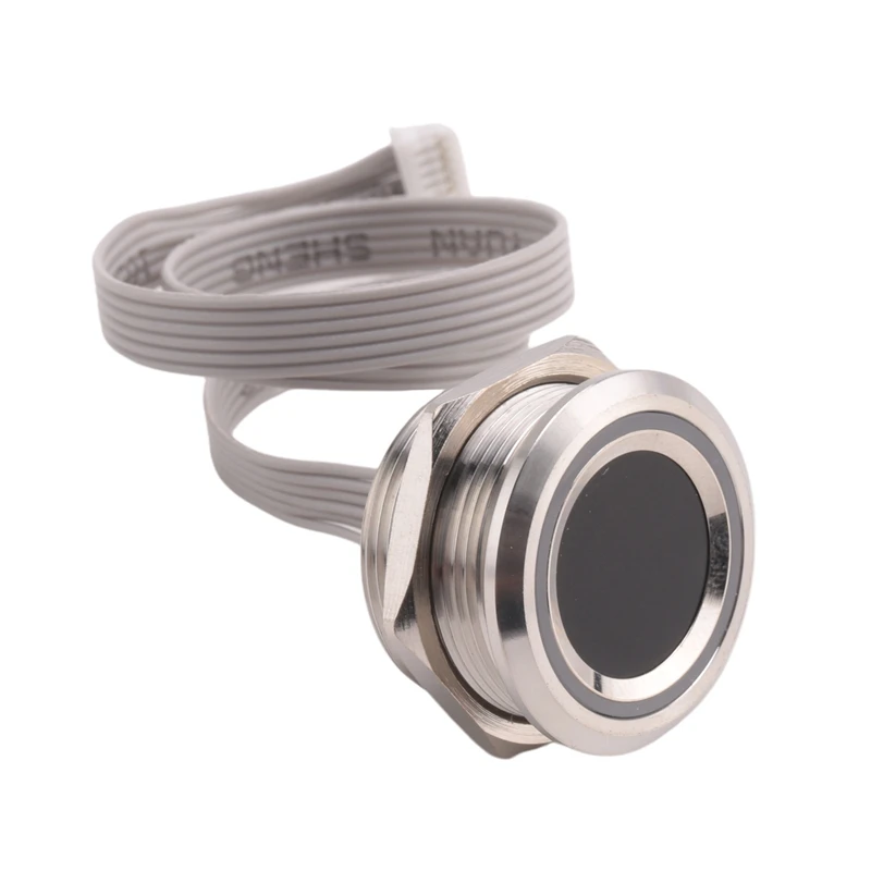 R503-S Fingerprint Module Color Lamp Ring,Waterproof,150 Fingerprint,For Fingerprint Identification
R503-S Fingerprint Module Color Lamp Ring,Waterproof,150 Fingerprint,For Fingerprint Identification