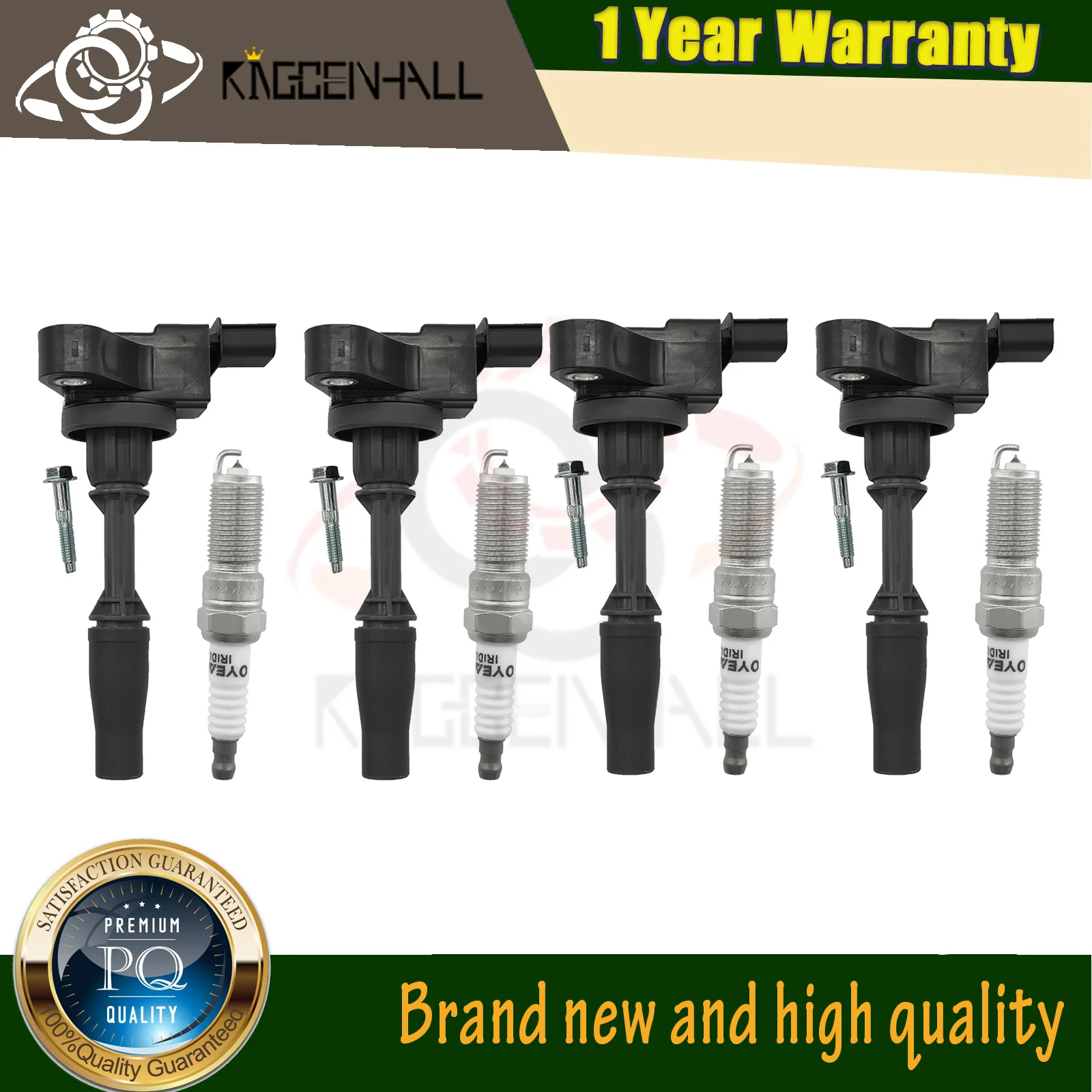 12687140 12654078 4pcs Ignition Coil and Iridium Spark Plug Compatible with CHEVROLET CAMARO Buick Envision 2.0L LaCrosse 2.5L
12687140 12654078 4pcs Ignition Coil and Iridium Spark Plug Compatible with CHEVROLET CAMARO Buick Envision 2.0L LaCrosse 2.5L