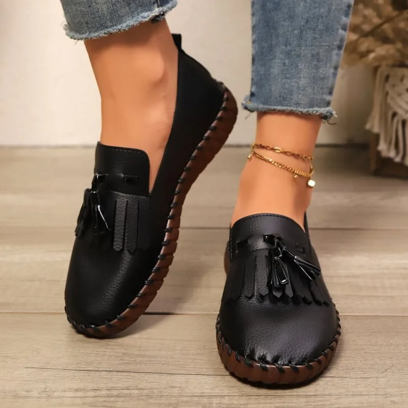 Spring and Summer 2025 Newsoft-soled Roman Breathable Retro Stitching Muffin Bottom Plus Size 41 42 43 WOMEN'S Shoes Single New
Spring and Summer 2025 Newsoft-soled Roman Breathable Retro Stitching Muffin Bottom Plus Size 41 42 43 WOMEN'S Shoes Single New