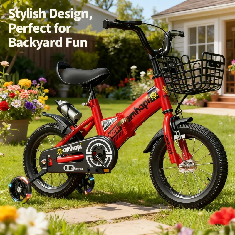 Bright Red Children's Folding Bicycle 2-8Year-old Baby Pedal Bike Toy Car Stroller 16 Inch Kettle Folding Stroller Toy Car
Bright Red Children's Folding Bicycle 2-8Year-old Baby Pedal Bike Toy Car Stroller 16 Inch Kettle Folding Stroller Toy Car