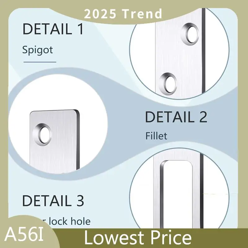 A56I Top Door Strike Plate Deadbolt Strike Plate Door Lock Plate Door Strike Plate Door Latch Plate
A56I Top Door Strike Plate Deadbolt Strike Plate Door Lock Plate Door Strike Plate Door Latch Plate