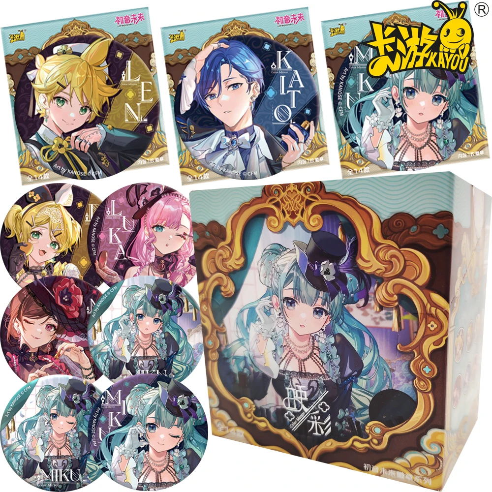 Genuine KAYOU Hatsune Miku Anime Badge Shining Stars Virtual Singer Idol Exquisite Character Brooch Accessories Collect Toy Gift
Genuine KAYOU Hatsune Miku Anime Badge Shining Stars Virtual Singer Idol Exquisite Character Brooch Accessories Collect Toy Gift