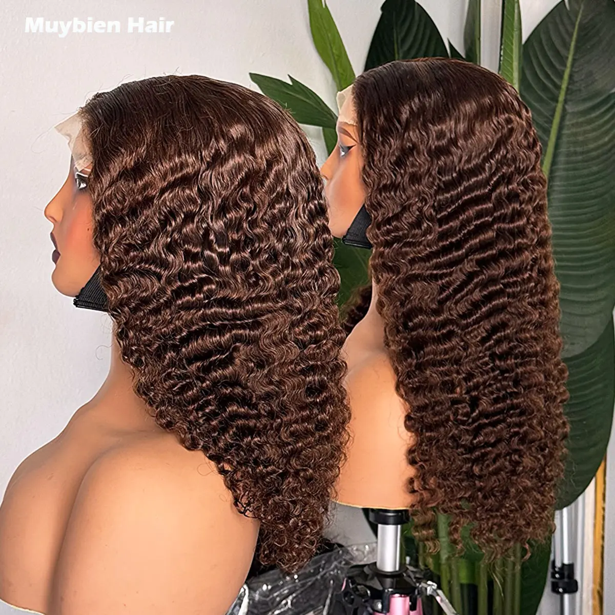 Chocolate Brown 13x6 Lace Front Wigs Human Hair 350 Density Brazilian Wigs for Black Women Burmese Curly 13x4 Lace Frontal Wig
Chocolate Brown 13x6 Lace Front Wigs Human Hair 350 Density Brazilian Wigs for Black Women Burmese Curly 13x4 Lace Frontal Wig
