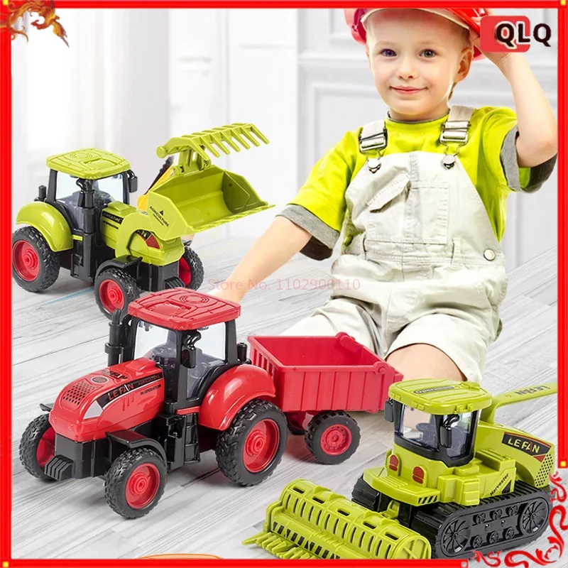 Детский инерционный трактор, модель комбайна, игрушечная инженерная транспортная машина, игровые автомобили для мальчиков, коллекционная литая под давлением металла
Детский инерционный трактор, модель комбайна, игрушечная инженерная транспортная машина, игровые автомобили для мальчиков, коллекционная литая под давлением металла
