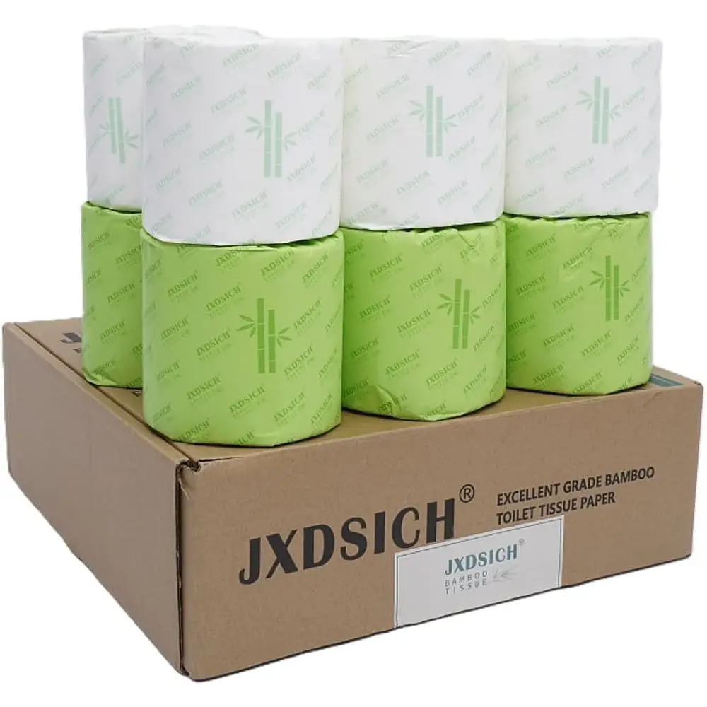Eco-Friendly 3-Ply Toilet Paper, 9 Rolls, 350 Sheets, Septic Safe, Organic, Plastic-Free, BPA and Chlorine Free
Eco-Friendly 3-Ply Toilet Paper, 9 Rolls, 350 Sheets, Septic Safe, Organic, Plastic-Free, BPA and Chlorine Free