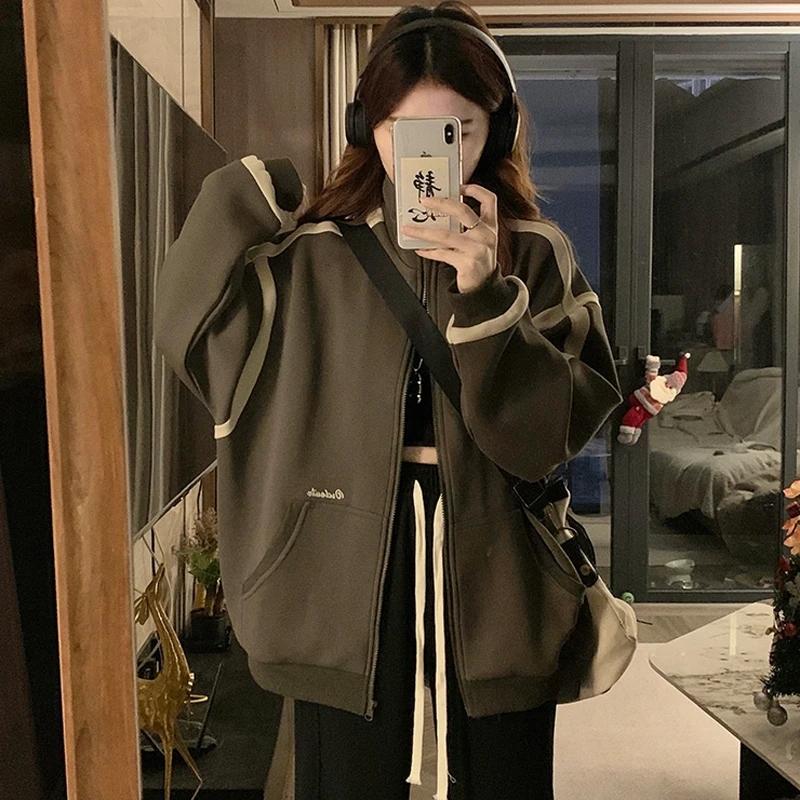 Baseball Jackets Woman Green Womens Spring Adjustable Seductive Fitted French Style Lapels Overlong Pure Mesh Loose Fabric Retro
Baseball Jackets Woman Green Womens Spring Adjustable Seductive Fitted French Style Lapels Overlong Pure Mesh Loose Fabric Retro