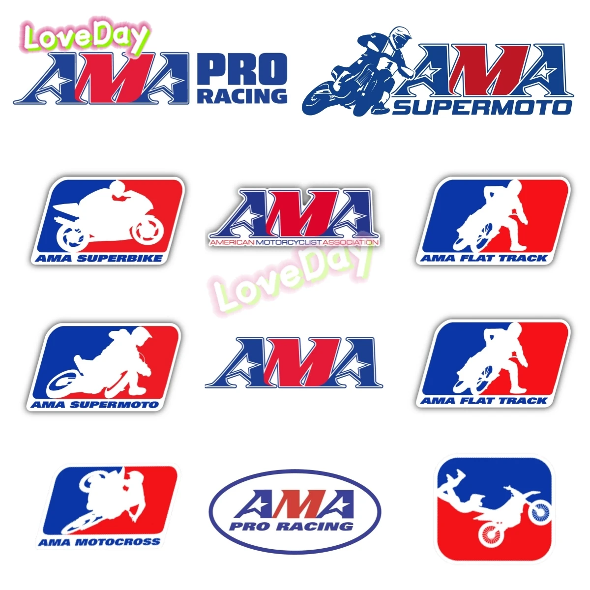 AMA American Motorcyclist Association Logo Sticker Decal Flat Track Superbike Supermoto Motocross Vinyl Racing Car Sticker
AMA American Motorcyclist Association Logo Sticker Decal Flat Track Superbike Supermoto Motocross Vinyl Racing Car Sticker