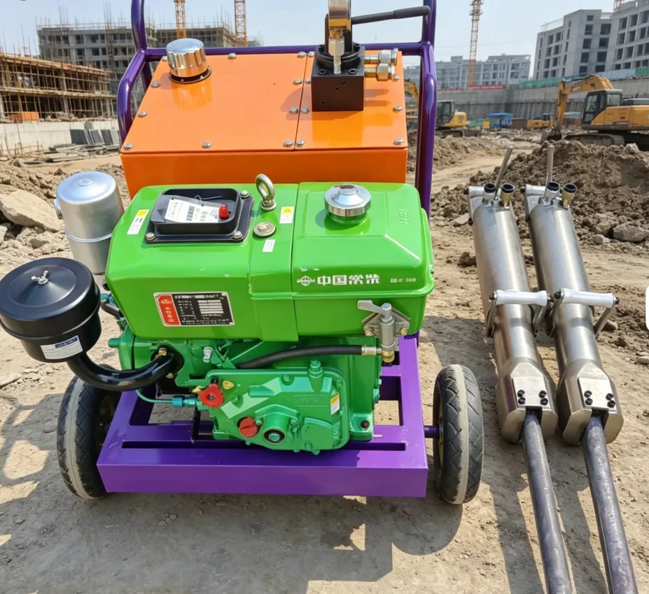 Electric Hydraulic Rock Splitter Stone Breaking Machine Mining Quarry Concrete Demolition Equipment
Electric Hydraulic Rock Splitter Stone Breaking Machine Mining Quarry Concrete Demolition Equipment
