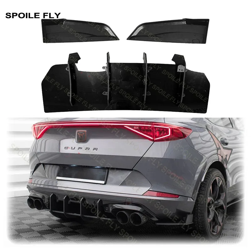 2020 To 2024 For Cupra Formentor MK1 M4 Style Rear Bumper Lip Diffuser Splitter Spoiler Protector Cover Body Kit Glossy Black PP
2020 To 2024 For Cupra Formentor MK1 M4 Style Rear Bumper Lip Diffuser Splitter Spoiler Protector Cover Body Kit Glossy Black PP