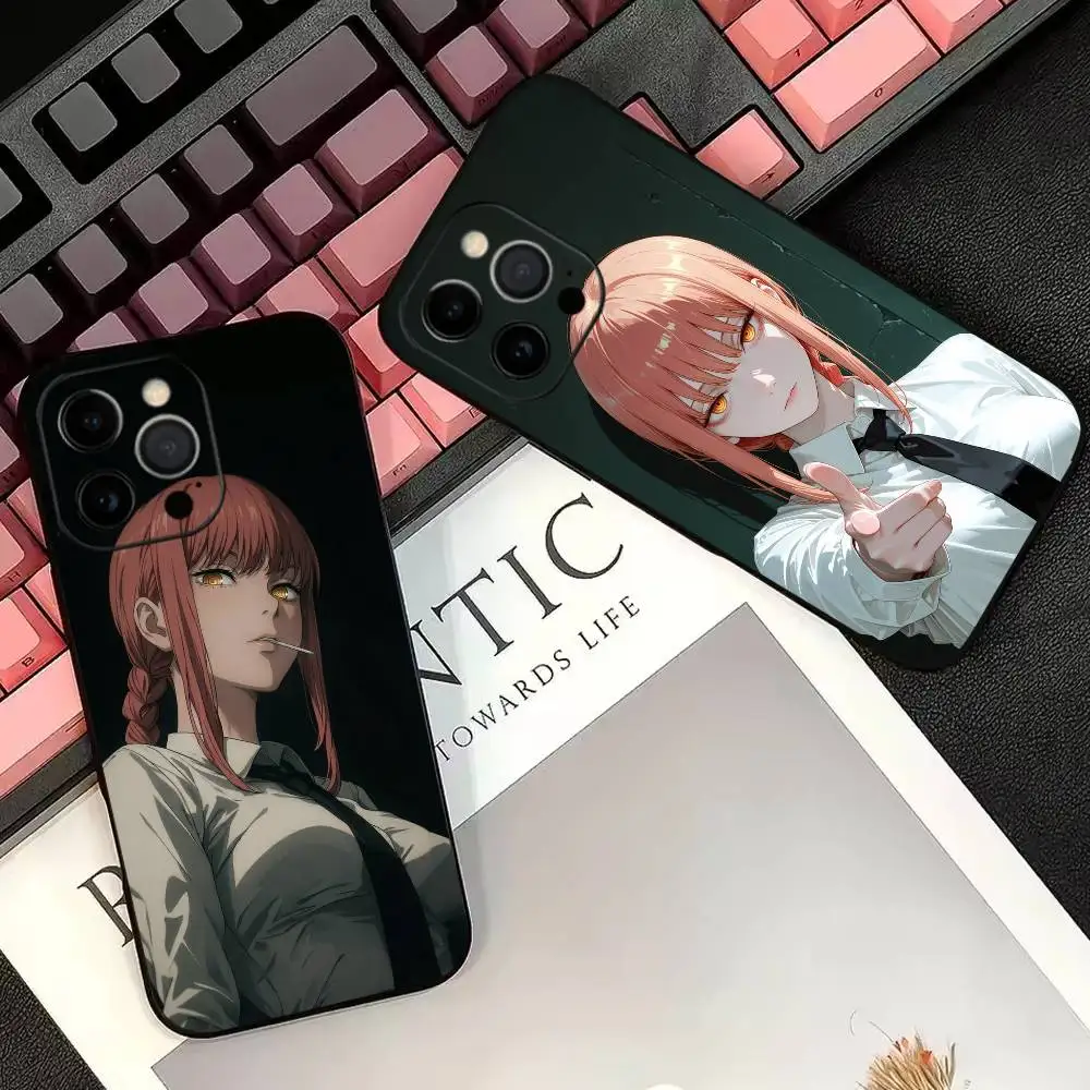 Chainsaw Man Makima Phone Case For iPhone 17, 16,15,14,13,12,11 Plus,Pro Max, Others Soft Black Cover
Chainsaw Man Makima Phone Case For iPhone 17, 16,15,14,13,12,11 Plus,Pro Max, Others Soft Black Cover