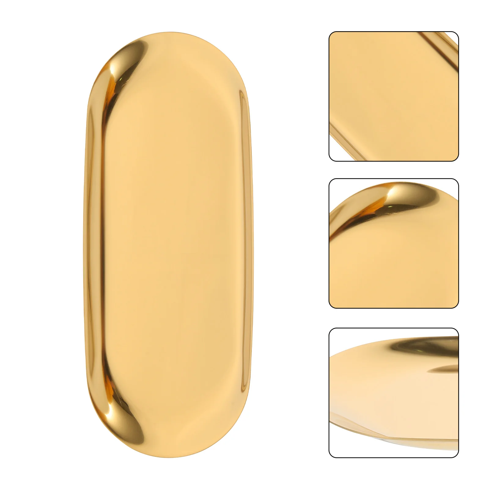 2 Pcs Jewelry Tray Household Tableware Trays Dessert Stainless Steel Hotel Decorative
2 Pcs Jewelry Tray Household Tableware Trays Dessert Stainless Steel Hotel Decorative