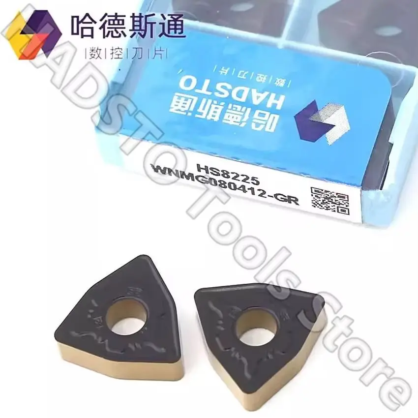 WNMG080412-GR HS8225 HADSTO WNMG433 WNMG080412 CNC blade carbide inserts Turning inserts 10pcs/box
WNMG080412-GR HS8225 HADSTO WNMG433 WNMG080412 CNC blade carbide inserts Turning inserts 10pcs/box