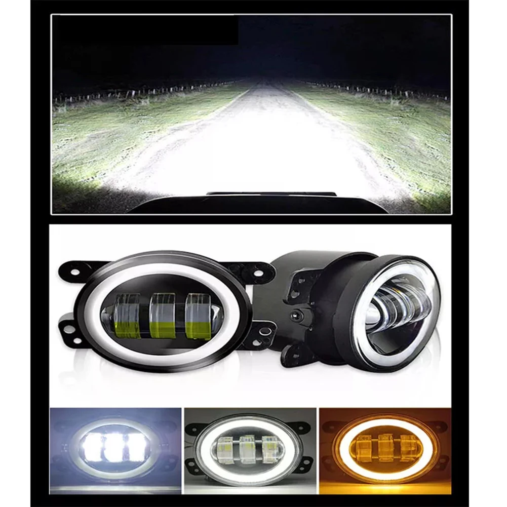 4 Inch Round Lights Angel Driving Lamp Driving In Fog 50000 Hours Lifespan Easy Installation Enhanced Visibility For Motorcycle
4 Inch Round Lights Angel Driving Lamp Driving In Fog 50000 Hours Lifespan Easy Installation Enhanced Visibility For Motorcycle
