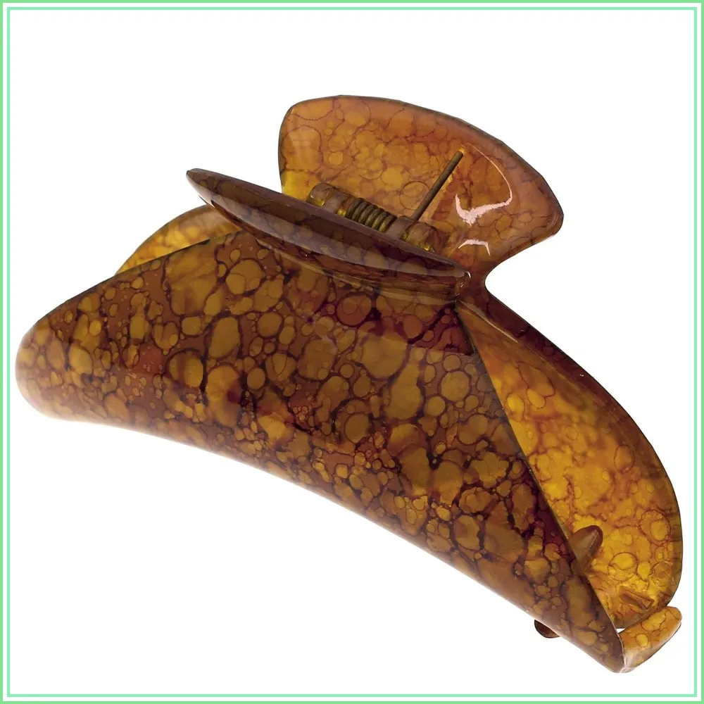 3.75" Large French Hair Clips for Women, Strong Hold All Day, No Damage, No Slip, for Thick Curly Wavy Fine Straight Hair, Jaw Clip
3.75" Large French Hair Clips for Women, Strong Hold All Day, No Damage, No Slip, for Thick Curly Wavy Fine Straight Hair, Jaw Clip