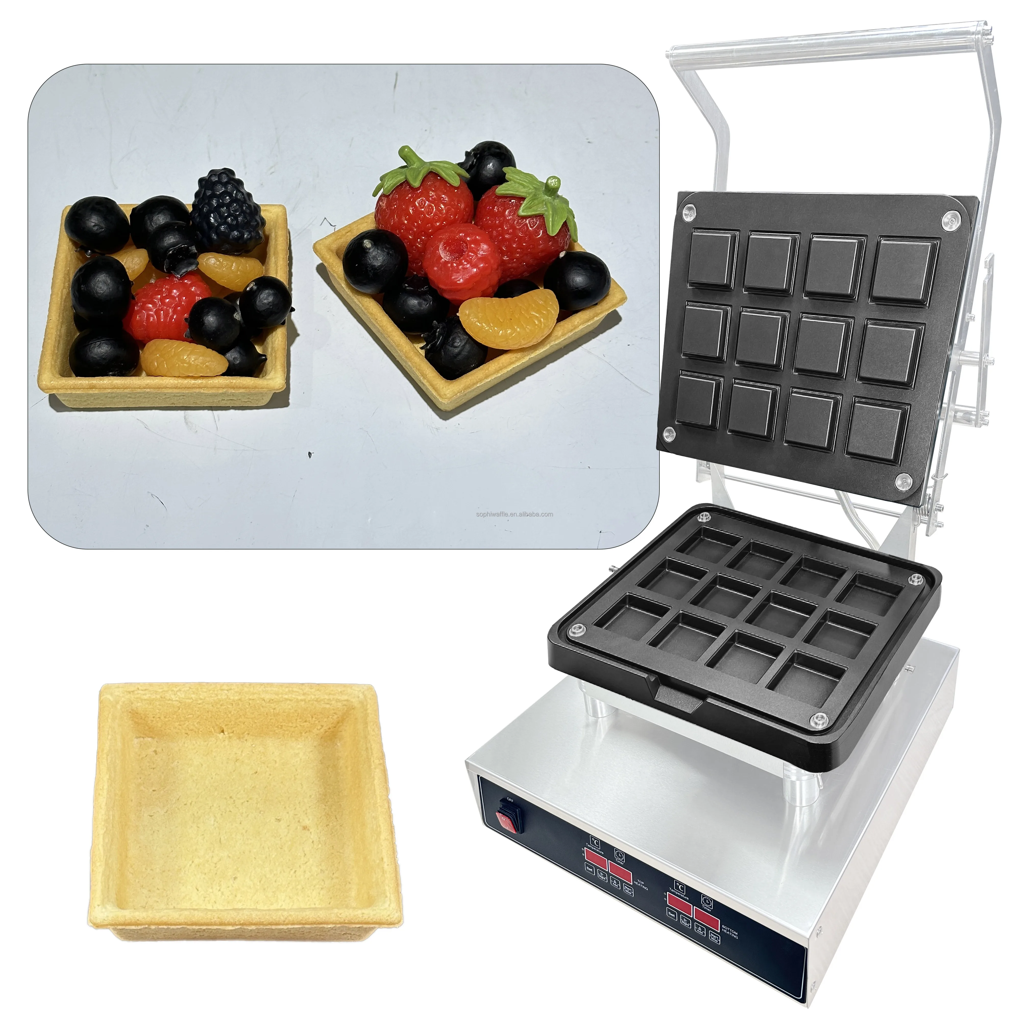 Electric 12 Hole Machinery Tools Making Mould Square Egg Tart Shells Portuguese Tarte Machine Molds Egg Tart Presser From China
Electric 12 Hole Machinery Tools Making Mould Square Egg Tart Shells Portuguese Tarte Machine Molds Egg Tart Presser From China