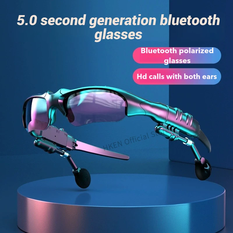HKEN Polarized Smart Glasses Headset Wireless Bluetooth Sunglasses Outdoor Sport Earphone HD Mic Calling Headphone for All Phone
HKEN Polarized Smart Glasses Headset Wireless Bluetooth Sunglasses Outdoor Sport Earphone HD Mic Calling Headphone for All Phone