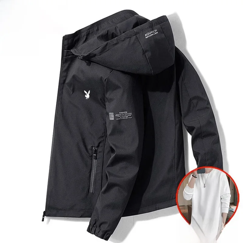 Men's Hooded Jaet Fce Lined Loose Fit Casual Outerwear Windproof Zipper Closure Long Sve Youth Faion
Men's Hooded Jaet Fce Lined Loose Fit Casual Outerwear Windproof Zipper Closure Long Sve Youth Faion