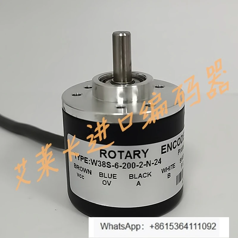 Фотоэлектрический энкодер W38S-6-200-2-N-24 100-200-400-360-500-600
Фотоэлектрический энкодер W38S-6-200-2-N-24 100-200-400-360-500-600