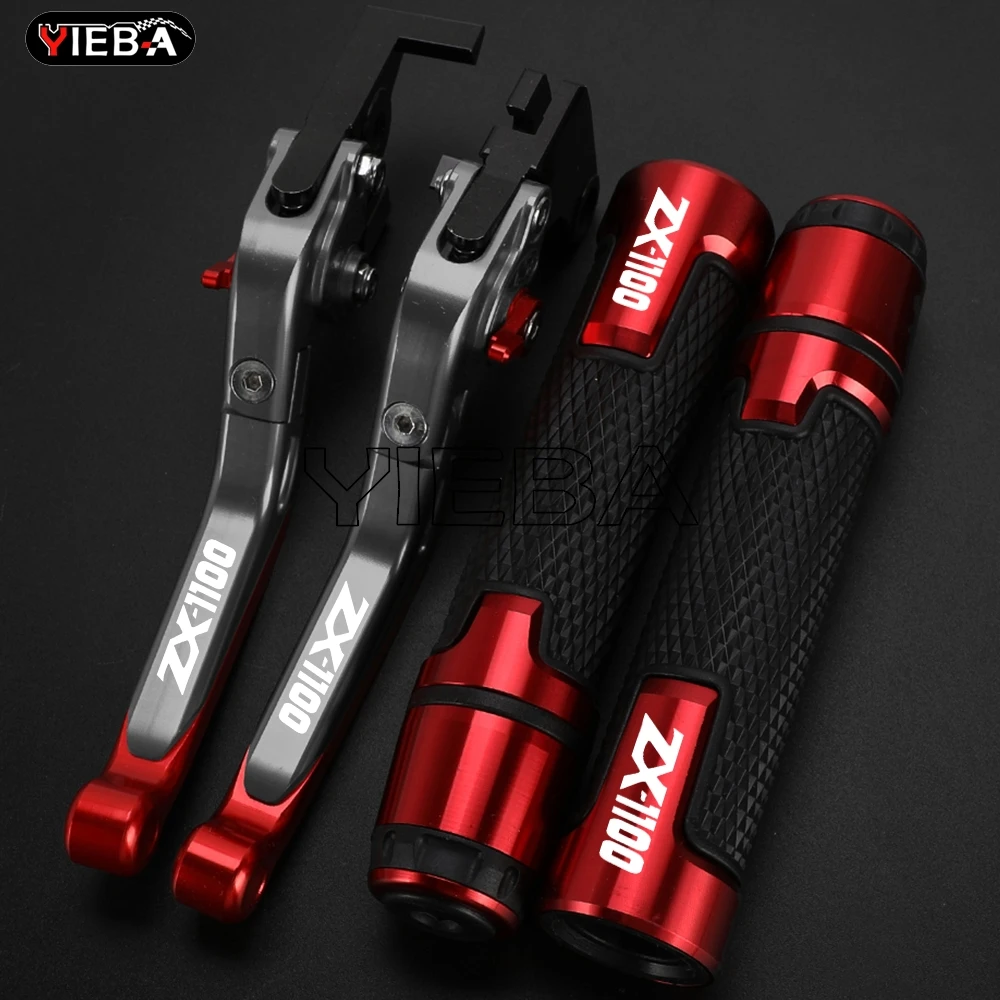 FOR Kawasaki ZX1100 ZX 1100 ZX-1100 1990-2001 2000 1999 1998 Motorcycle Foldable Brake Clutch Levers Handle Handlebar Grips Ends
FOR Kawasaki ZX1100 ZX 1100 ZX-1100 1990-2001 2000 1999 1998 Motorcycle Foldable Brake Clutch Levers Handle Handlebar Grips Ends