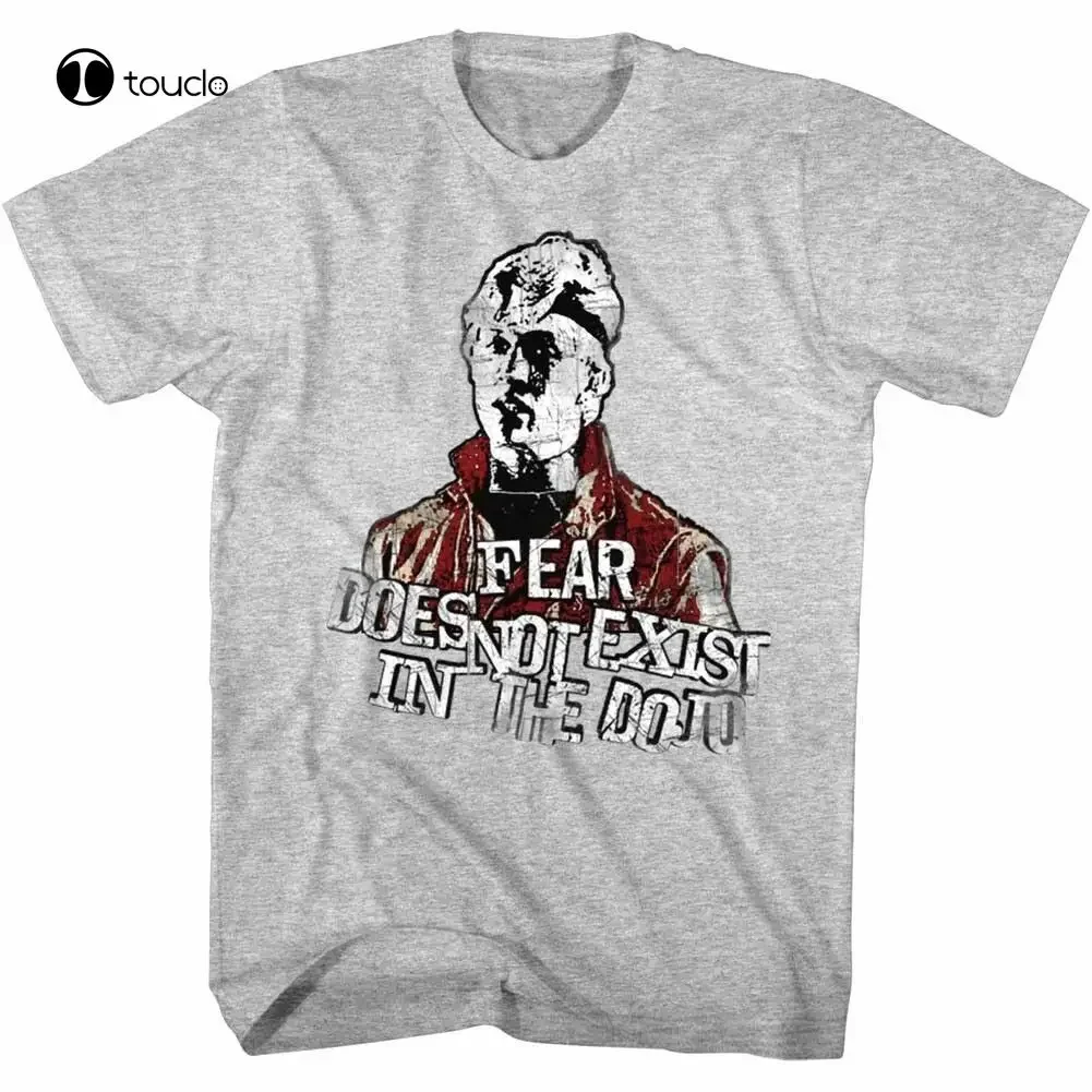 Каратэ Kid Cobra Kai Johnny Lawrence Fear Does Not Exist In Dojo Мужская футболка Футболка
Каратэ Kid Cobra Kai Johnny Lawrence Fear Does Not Exist In Dojo Мужская футболка Футболка