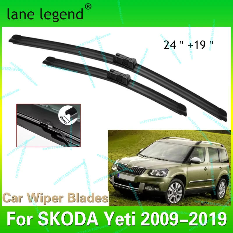 2PCS For SKODA Yeti 2009-2019 24"+19" Front Wiper Blades Windshield Windscreen Window Cutter Accessories 2016 2017 2018 2019
2PCS For SKODA Yeti 2009-2019 24"+19" Front Wiper Blades Windshield Windscreen Window Cutter Accessories 2016 2017 2018 2019