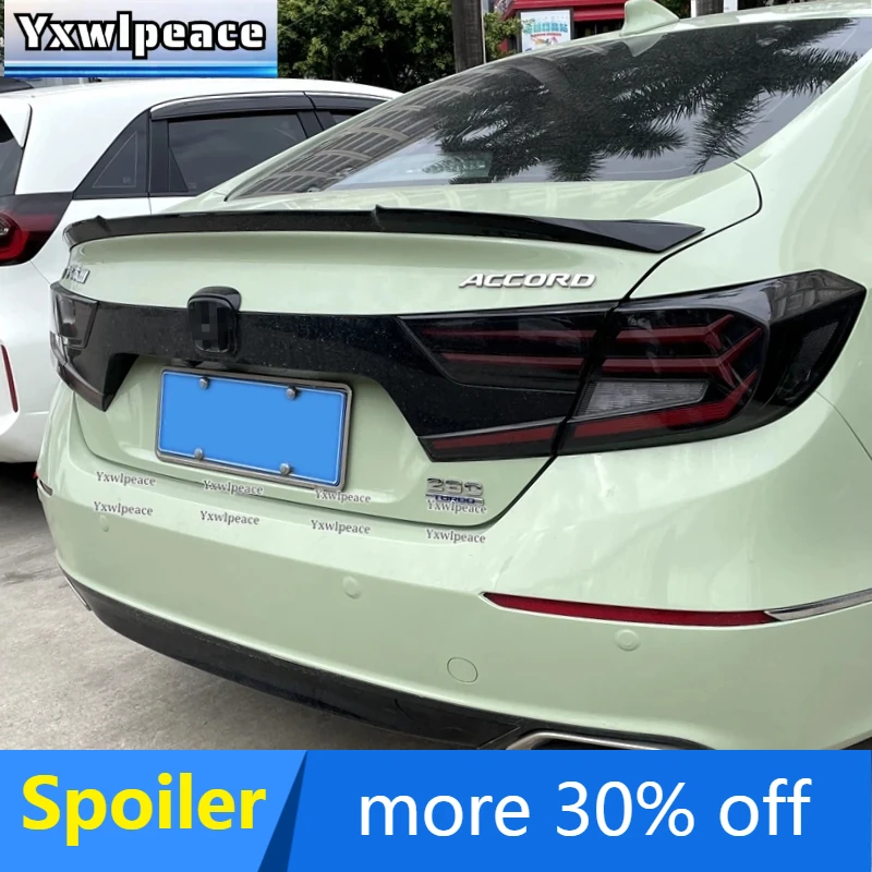 For Honda Accord 10th Generation Spoiler 2018-2022 High Quality ABS Plastic Unpainted Color Rear Trunk Lip Spoiler Car Styling
For Honda Accord 10th Generation Spoiler 2018-2022 High Quality ABS Plastic Unpainted Color Rear Trunk Lip Spoiler Car Styling
