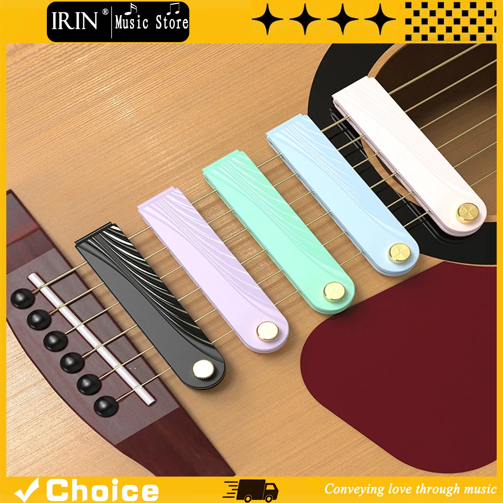 Professional Guitar Silencer Mute Classical Folk Songs Practice Silencer Musical Guitar Parts & Accessories for Guitarist
Professional Guitar Silencer Mute Classical Folk Songs Practice Silencer Musical Guitar Parts & Accessories for Guitarist