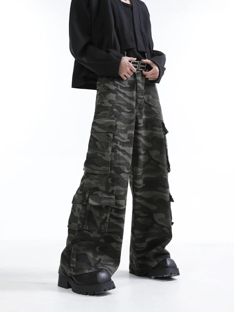 American Style High Street Heavyweight Vintage Distressed Camouflage Wide Leg Casual Workwear Jeans for Men Youth Fashion
American Style High Street Heavyweight Vintage Distressed Camouflage Wide Leg Casual Workwear Jeans for Men Youth Fashion