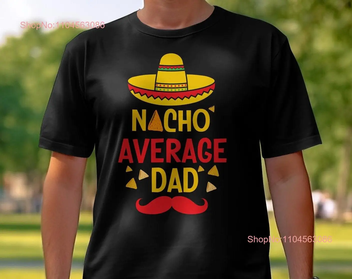 Футболка Nacho Average Dad, забавная мексиканская еда для любителей еды, новинка на День отца, забавная футболка с длинными или короткими рукавами
Футболка Nacho Average Dad, забавная мексиканская еда для любителей еды, новинка на День отца, забавная футболка с длинными или короткими рукавами