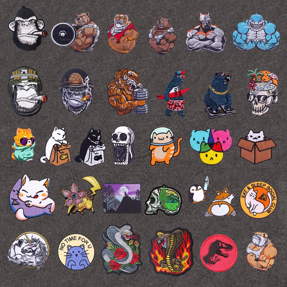 Hot Kitten Holding Fish Badge Embroidery Unique Cobra Backpack Armband Muscle Bear with Backpack Hook Loop Patches for Clothing
Hot Kitten Holding Fish Badge Embroidery Unique Cobra Backpack Armband Muscle Bear with Backpack Hook Loop Patches for Clothing