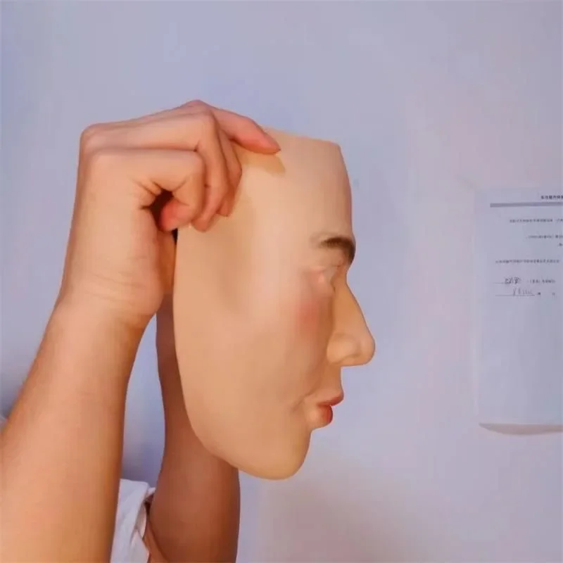 Human skin latex face mask, full face mask, silicone adult male and female 3D stereoscopic Halloween funny
Human skin latex face mask, full face mask, silicone adult male and female 3D stereoscopic Halloween funny