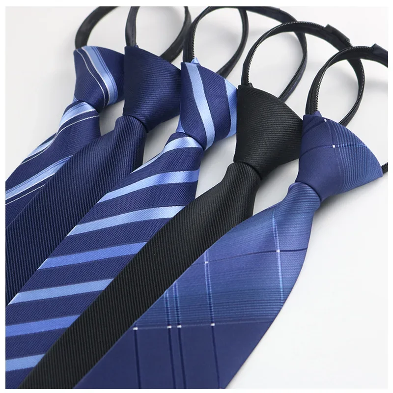 Fashion Lazy Zipper Neckties Classic Blue Men's Stripe Wedding Ties Jacquard Woven 100% Silk Men Solid Tie Polka Dots Neck Ties
Fashion Lazy Zipper Neckties Classic Blue Men's Stripe Wedding Ties Jacquard Woven 100% Silk Men Solid Tie Polka Dots Neck Ties
