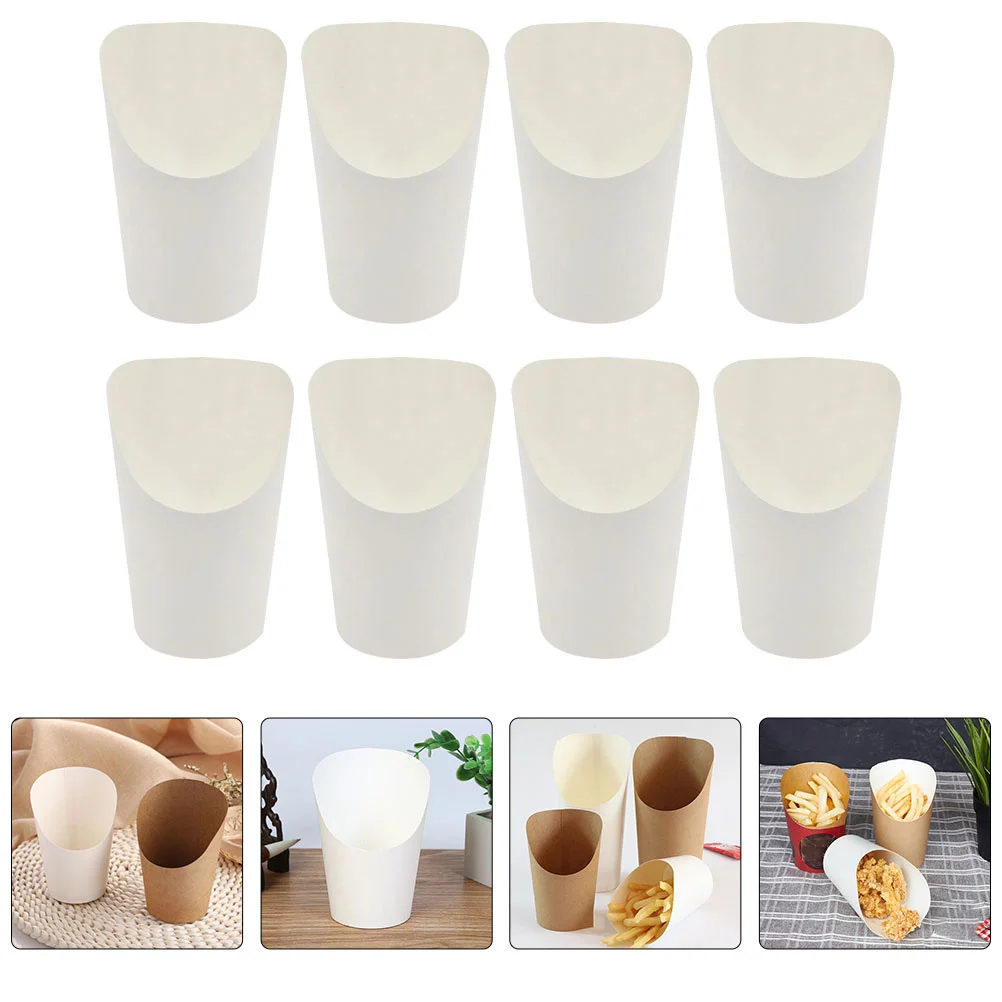 50Pcs Ice Cream Cup Kraft Paper Fries Mug Disposable Portable Cup for Takeaway Fast Food Oil Resistant Non Leakage Party
50Pcs Ice Cream Cup Kraft Paper Fries Mug Disposable Portable Cup for Takeaway Fast Food Oil Resistant Non Leakage Party