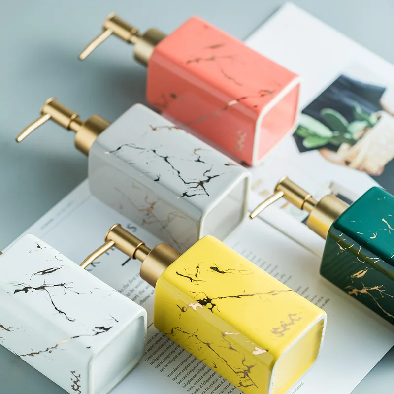 Ceramics Marble Lotion Hand Washing Fluid Bottle Bathroom Supplies Soap Shower Gel Container Porcelain Disinfectant Press Bottle
Ceramics Marble Lotion Hand Washing Fluid Bottle Bathroom Supplies Soap Shower Gel Container Porcelain Disinfectant Press Bottle